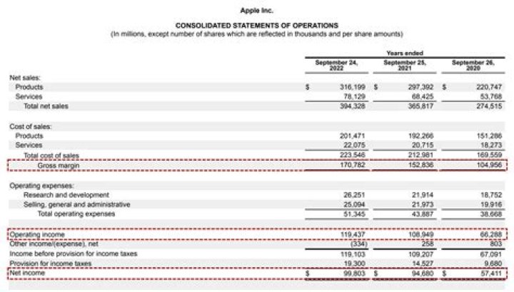 Which items are not included when determining income from operations?
