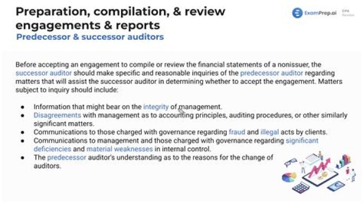 Which of the following is correct regarding the communication between predecessor and successor auditors?