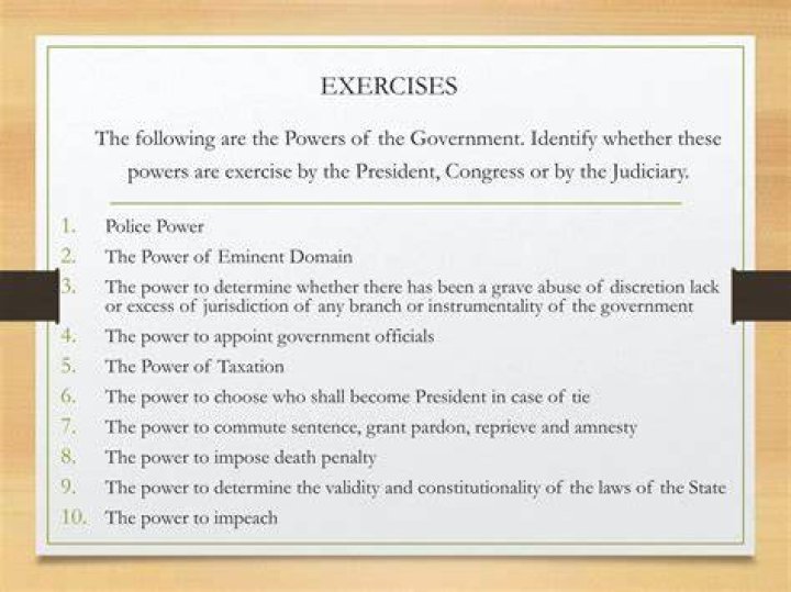 Who exercises power of taxation?