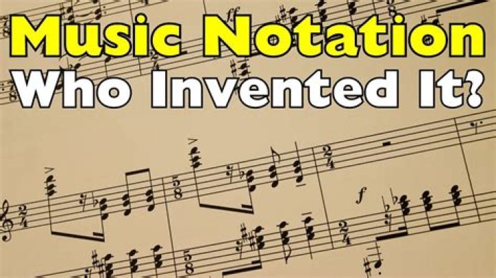 Who invented the music notes?