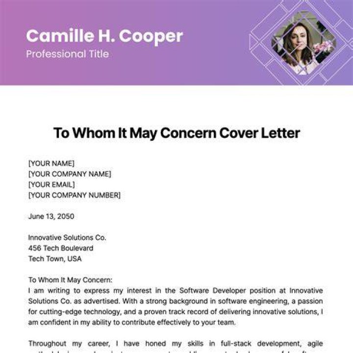 Who is a concern in company?