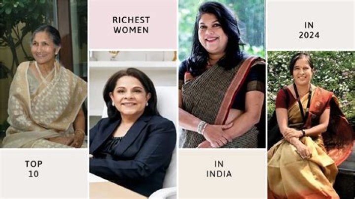 Who is the 4th richest woman in India?