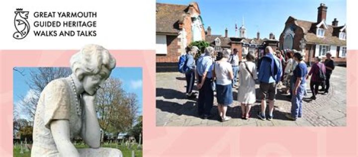 Who laid out Great Yarmouth?