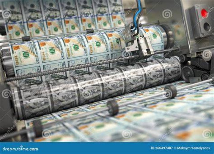 Who owns the money printing machine?