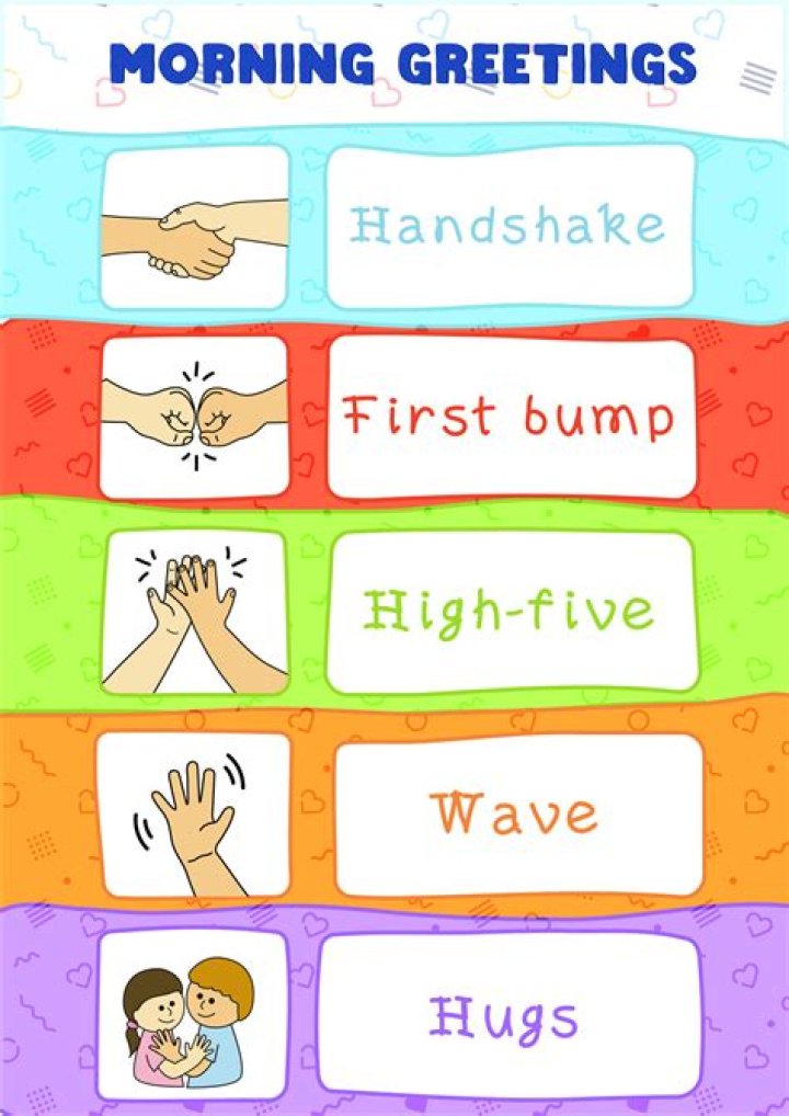 Who should extend a handshake first?