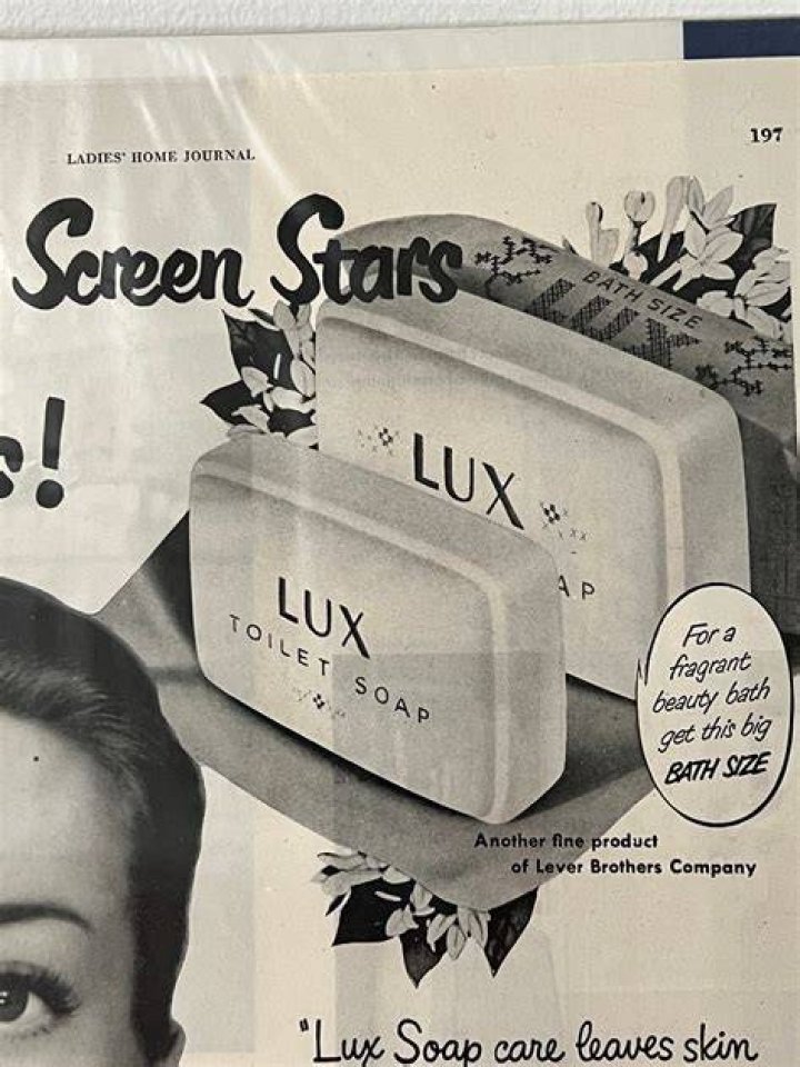 Who was the first brand ambassador for Lux soap?