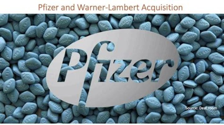 Why did Pfizer acquire Warner-Lambert?