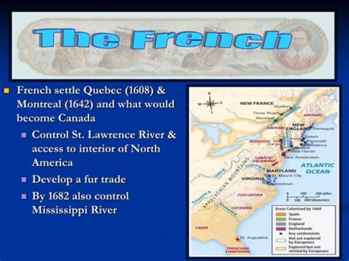 Why did the French settle in Quebec quizlet?