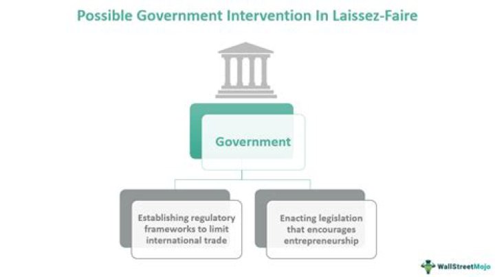 Why did the government adopt laissez-faire?