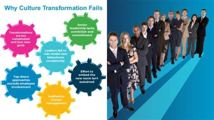 Why do cultural changes fail?