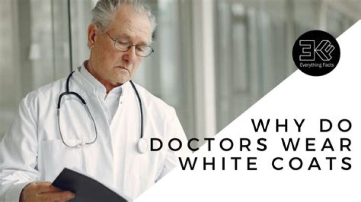 Why do seamstresses wear white coats?