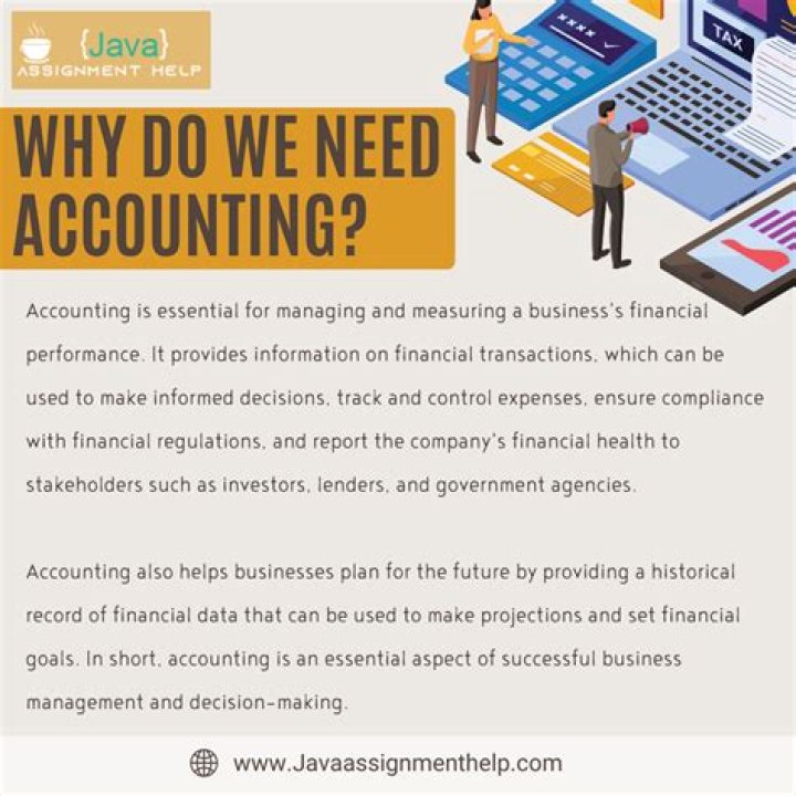 Why do we need accounting?