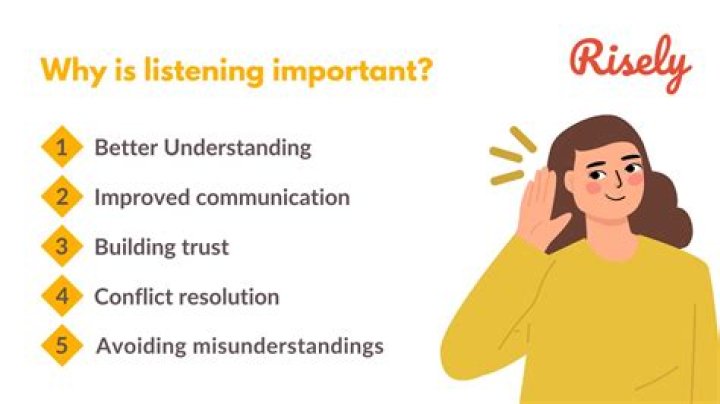 Why do you need to listen?