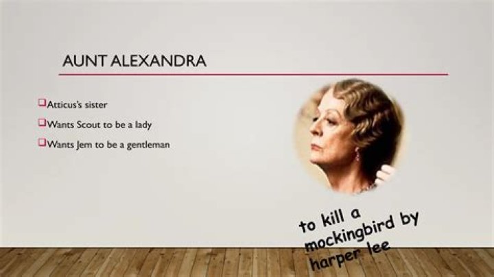 Why does Aunt Alexandra get angry with Atticus?