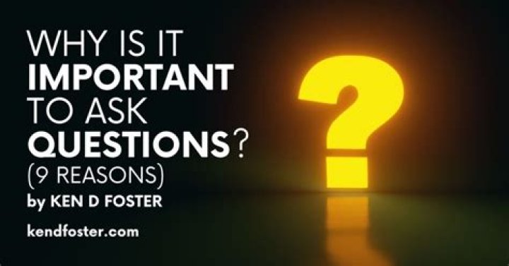 Why is it important to ask quality questions?