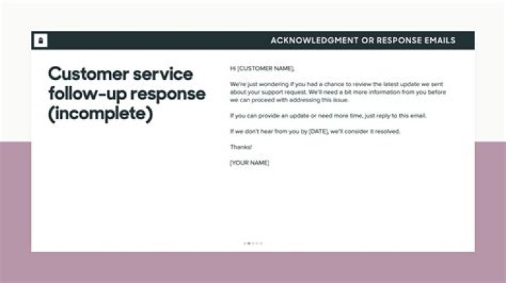 Why is it important to offer to follow up with a customer?