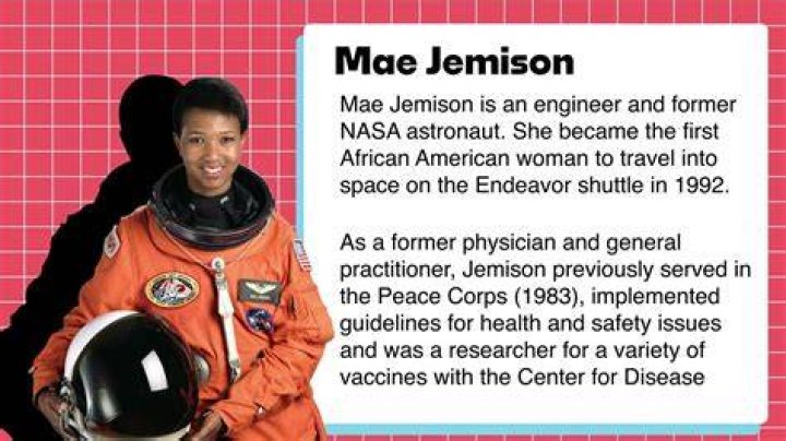Why is Mae Jemison accomplishments?